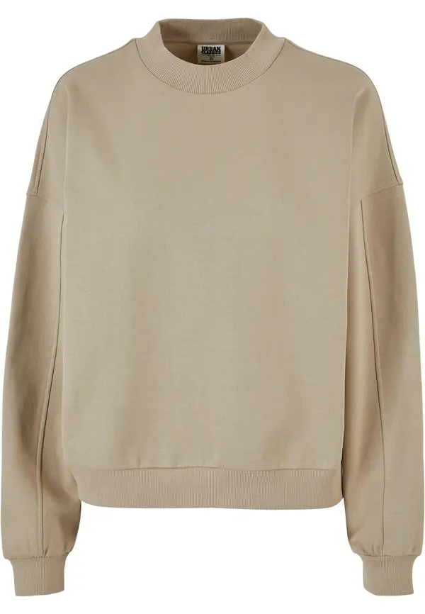 Urban Classics Urban Classics Sweater majica  sivkasto bež