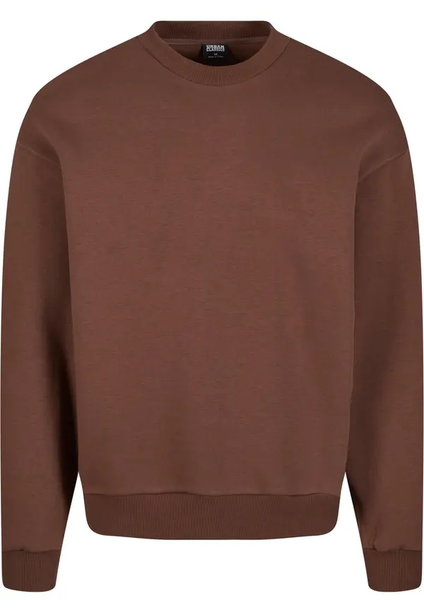 Urban Classics Urban Classics Sweater majica  smeđa