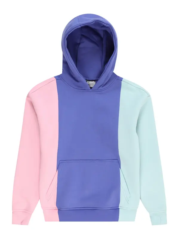 Urban Classics Urban Classics Sweater majica  svijetloplava / ljubičasto plava / roza