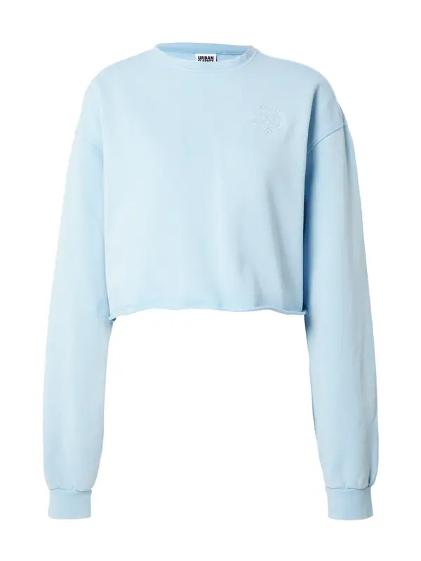 Urban Classics Urban Classics Sweater majica  svijetloplava