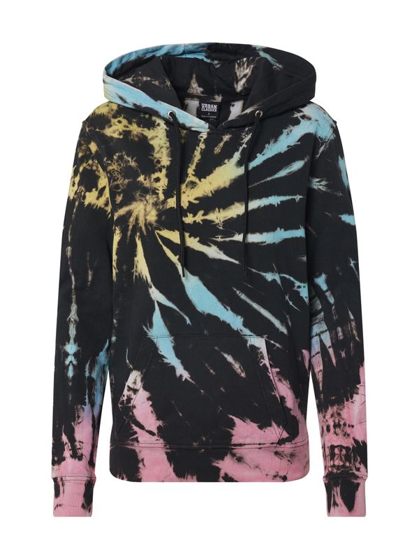 Urban Classics Urban Classics Sweater majica  svijetloplava / žuta / roza / crna