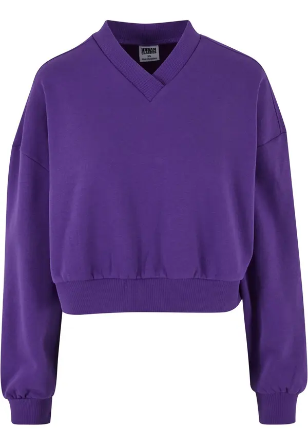Urban Classics Urban Classics Sweater majica  tamno ljubičasta
