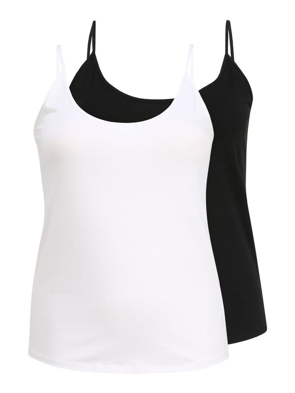 Urban Classics Urban Classics Top  crna / bijela