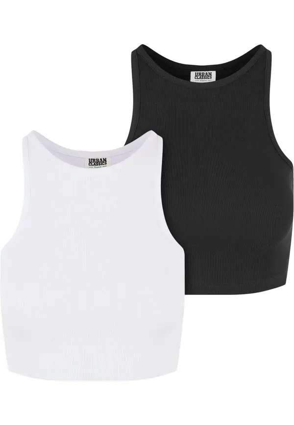 Urban Classics Urban Classics Top  crna / bijela