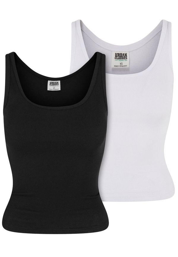 Urban Classics Urban Classics Top  crna / bijela