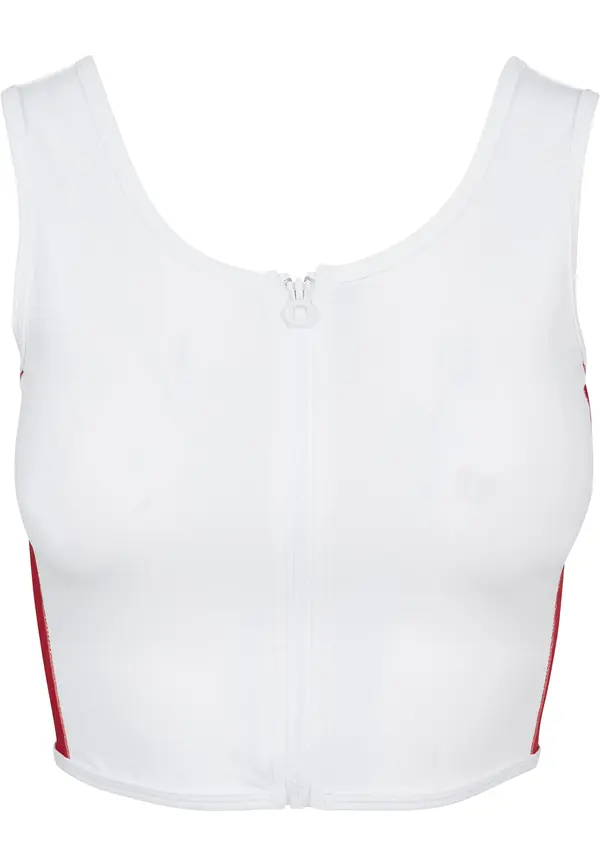 Urban Classics Urban Classics Top  mornarsko plava / vatreno crvena / bijela