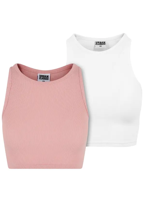 Urban Classics Urban Classics Top  roza / bijela