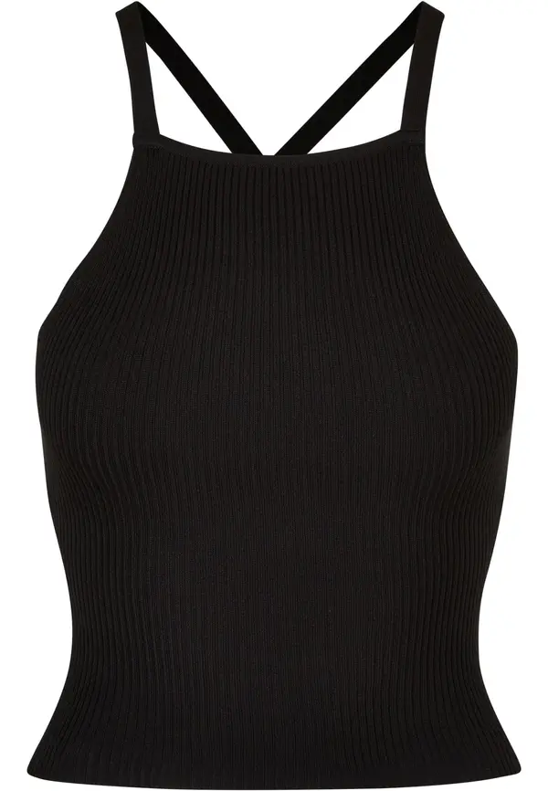 Urban Classics Urban Classics Top s naramenicama  crna
