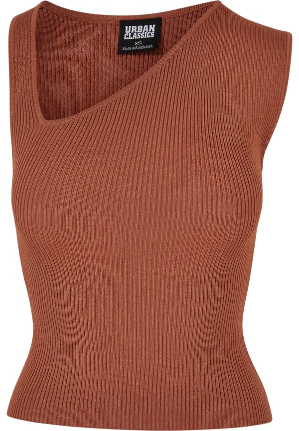 Urban Classics Urban Classics Top s naramenicama  hrđavo crvena