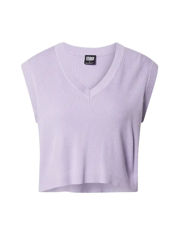 Urban Classics Urban Classics Top s naramenicama  pastelno ljubičasta