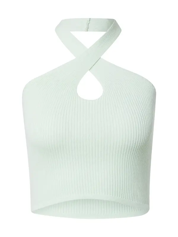 Urban Classics Urban Classics Top s naramenicama  pastelno zelena