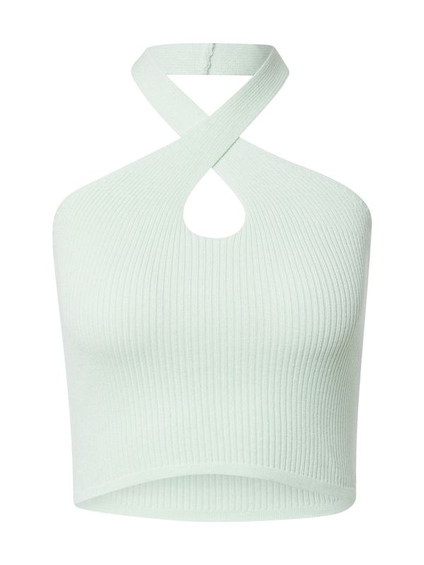 Urban Classics Urban Classics Top s naramenicama  pastelno zelena