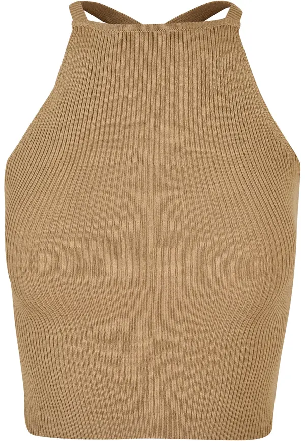 Urban Classics Urban Classics Top s naramenicama  toplo smeđa