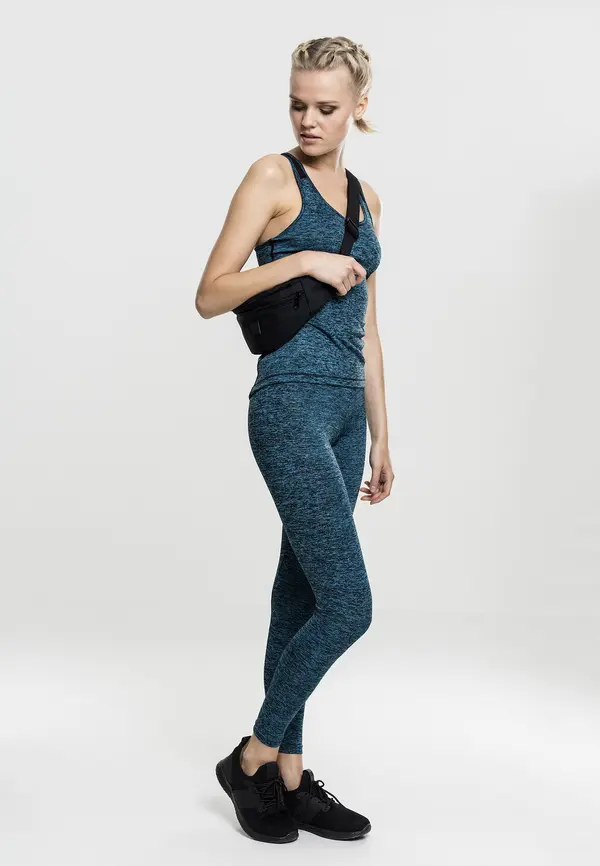 Urban Classics Urban Classics Top  tirkiz / crna