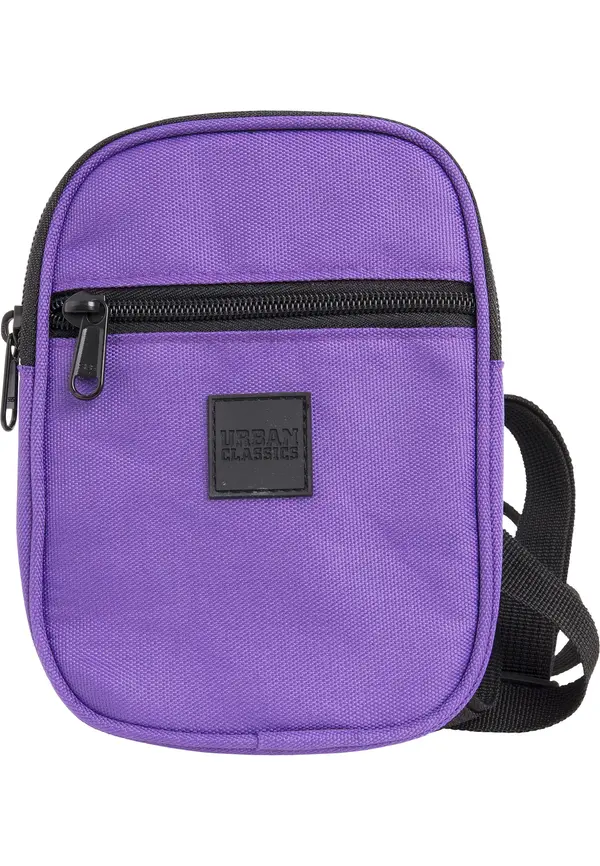 Urban Classics Urban Classics Torba preko ramena  neonsko ljubičasta / crna