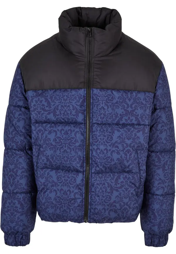 Urban Classics Urban Classics Zimska jakna  indigo / golublje plava / crna