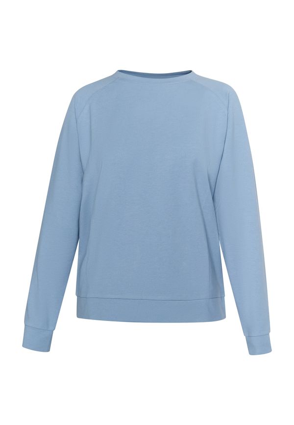 usha BLUE LABEL usha BLUE LABEL Sweater majica 'Fenia'  sivkasto plava