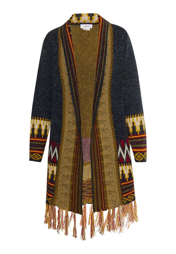 usha FESTIVAL usha FESTIVAL Kardigan  morsko plava / zlatno žuta / karmin crvena / bijela