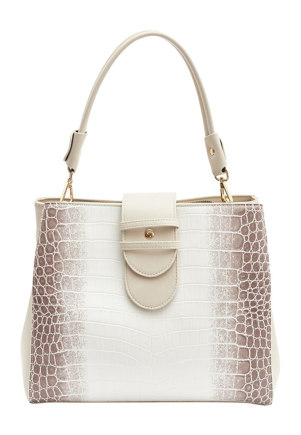 Usha Usha Torba za na rame  smeđa / bijela