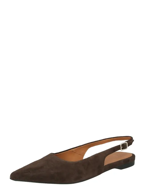 VAGABOND SHOEMAKERS VAGABOND SHOEMAKERS Otvorene balerinke 'HERMINE'  čokolada