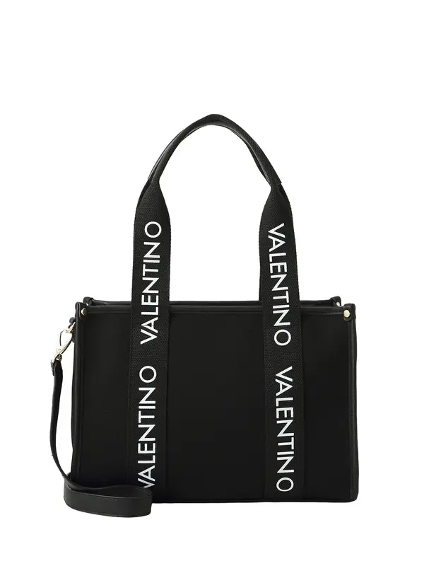 VALENTINO VALENTINO Ručna torbica 'Candle'  crna / bijela