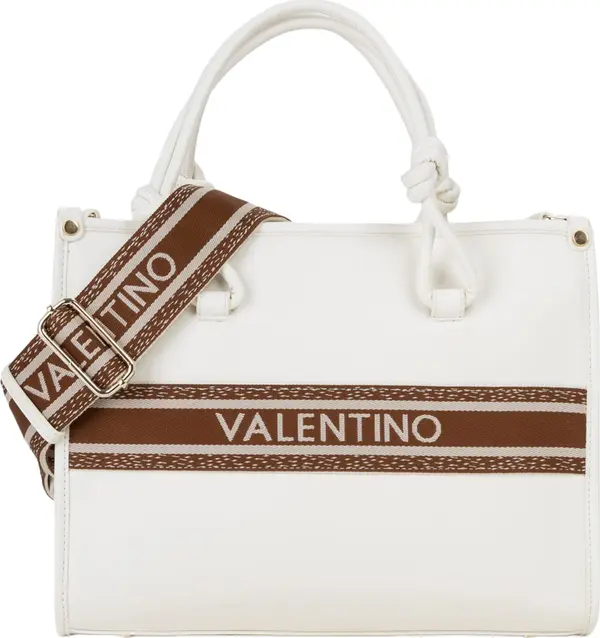 VALENTINO VALENTINO Ručna torbica  ecru/prljavo bijela / čokolada / bijela