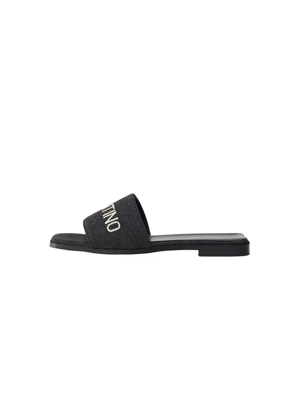 Valentino Shoes Valentino Shoes Natikače s potpeticom  boja pijeska / crna melange