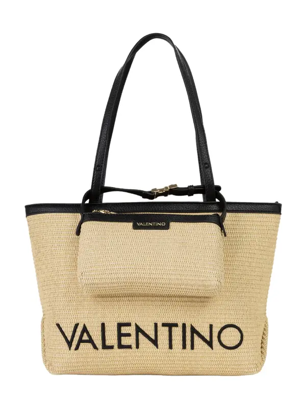 VALENTINO VALENTINO Shopper torba  bež / crna