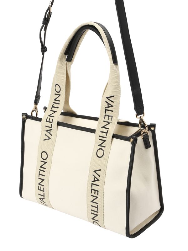 VALENTINO VALENTINO Shopper torba 'Candle'  sivkasto bež / crna / prljavo bijela