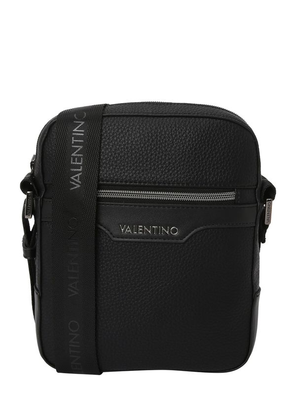 VALENTINO VALENTINO Torba preko ramena 'Efeo'  crna / srebro