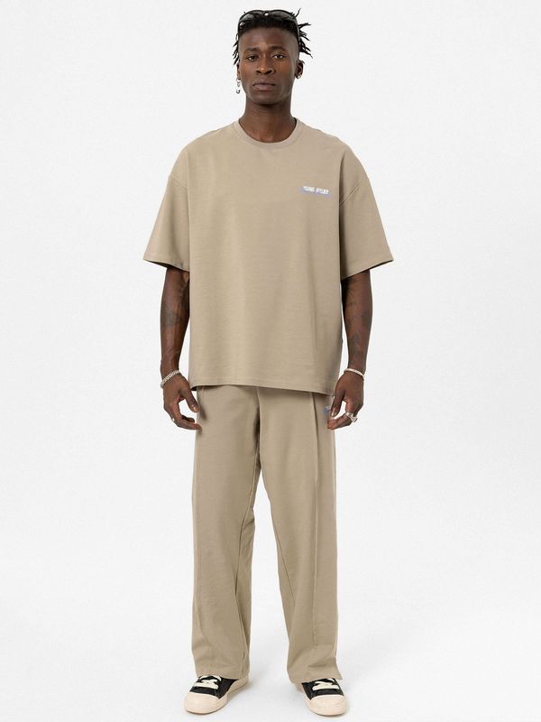 VAMOS CLO VAMOS CLO Hlače 'Balloon Flower'  bež