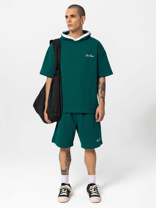 VAMOS CLO VAMOS CLO Hlače 'Brenham'  zelena / bijela