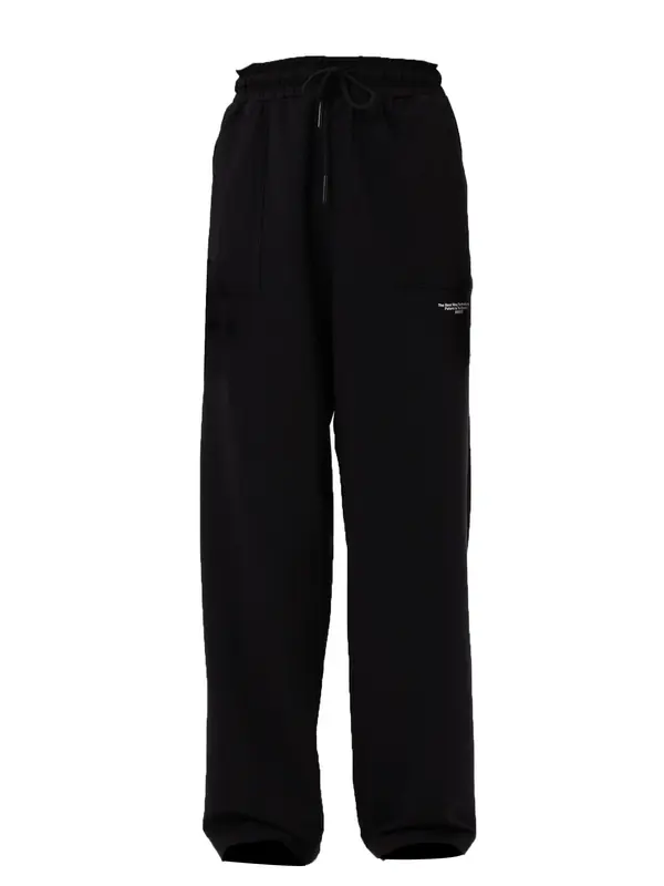 VAMOS CLO VAMOS CLO Hlače  crna / bijela