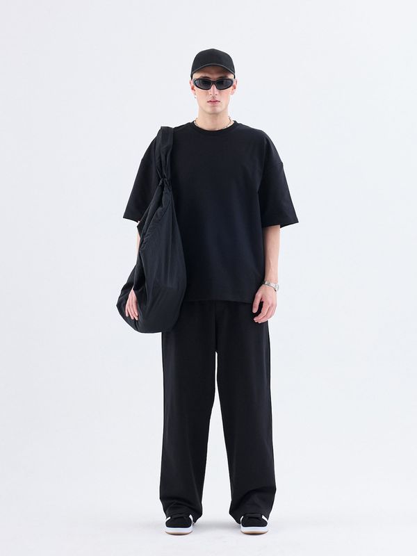 VAMOS CLO VAMOS CLO Hlače 'Drome'  crna