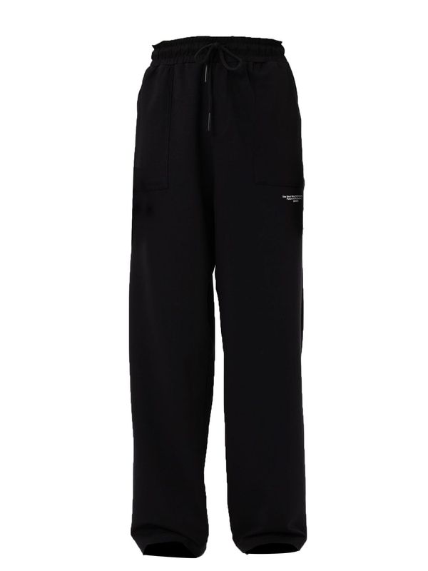 VAMOS CLO VAMOS CLO Hlače 'Four O’Clock'  crna / bijela