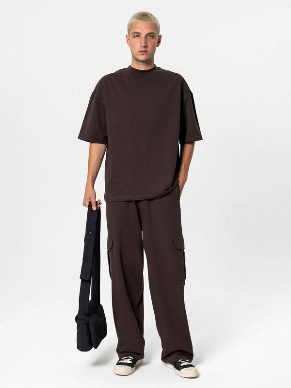 VAMOS CLO VAMOS CLO Hlače 'Geranium'  čokolada