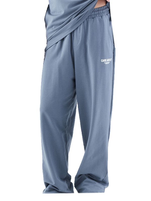 VAMOS CLO VAMOS CLO Hlače  golublje plava / bijela