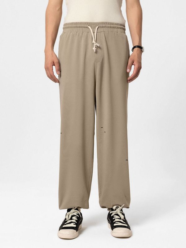 VAMOS CLO VAMOS CLO Hlače 'Guadeloupe'  bež siva