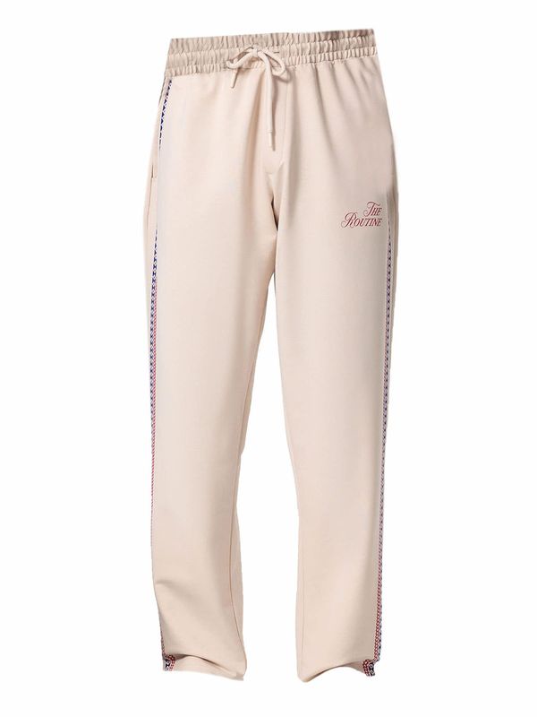 VAMOS CLO VAMOS CLO Hlače 'Herault'  ecru/prljavo bijela / plava / crvena