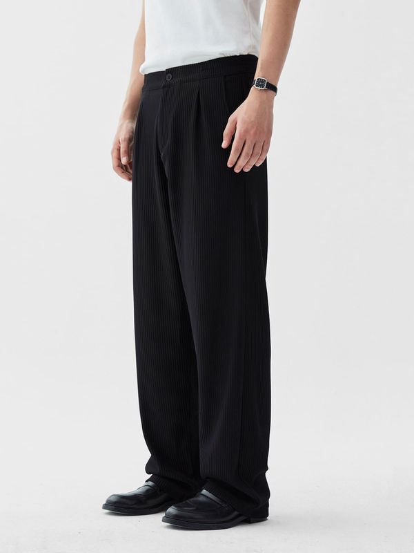 VAMOS CLO VAMOS CLO Hlače 'Tampa'  crna