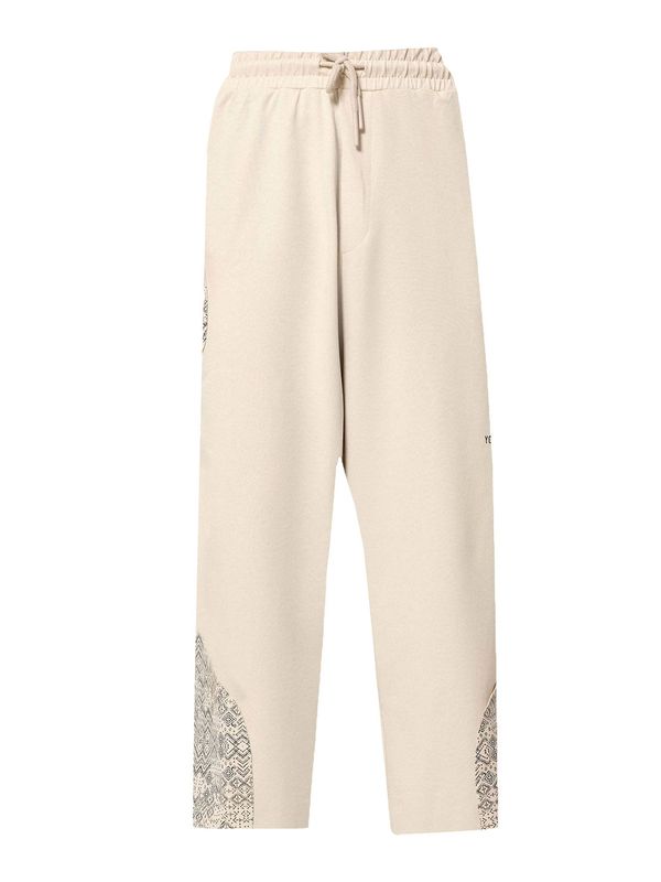 VAMOS CLO VAMOS CLO Hlače 'Tropaeolum'  bež siva / crna