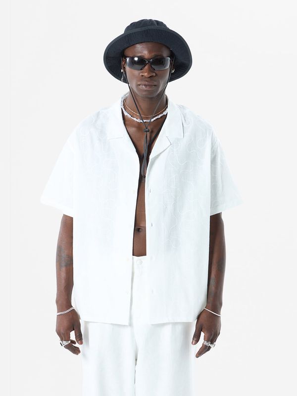 VAMOS CLO VAMOS CLO Košulja 'Amaranth'  bijela