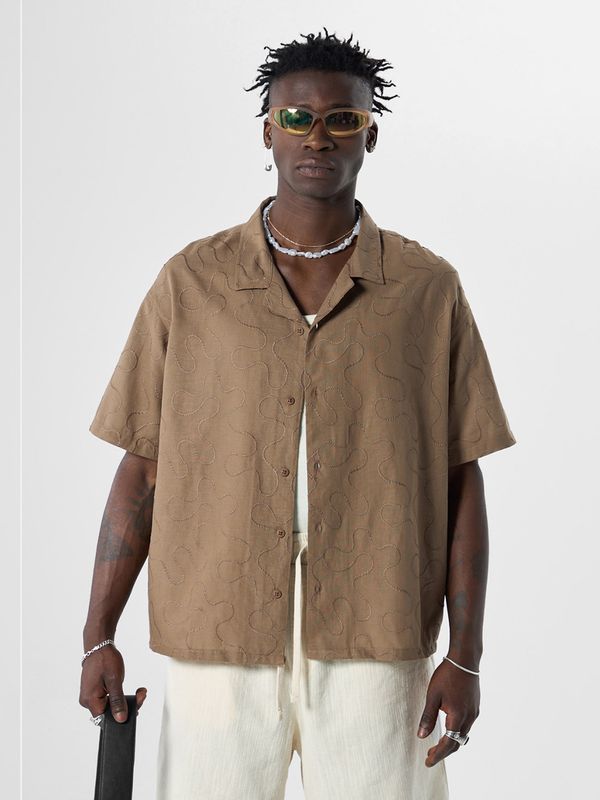 VAMOS CLO VAMOS CLO Košulja 'Amaranth'  smeđa