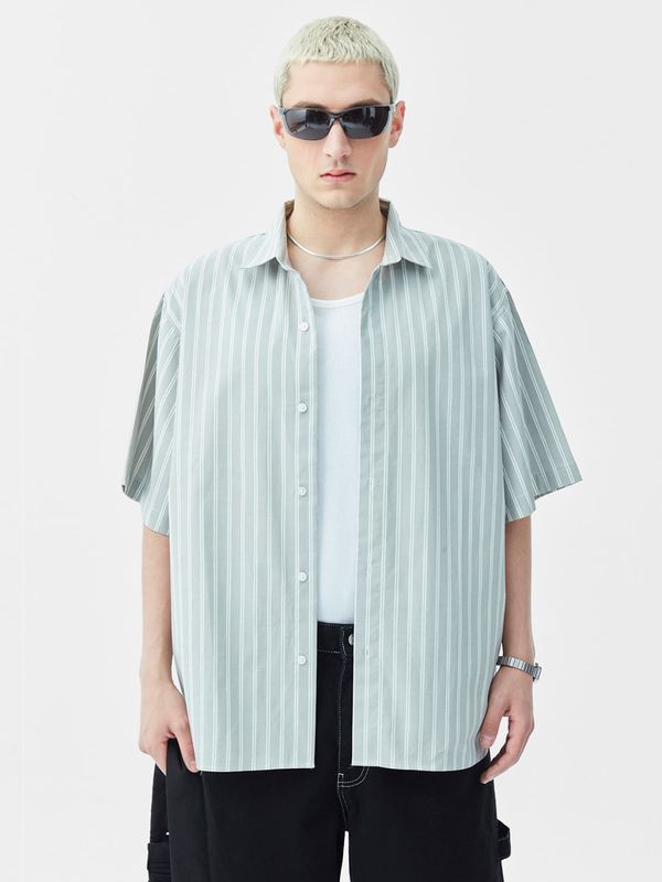 VAMOS CLO VAMOS CLO Košulja 'Armeria'  siva / srebrno siva