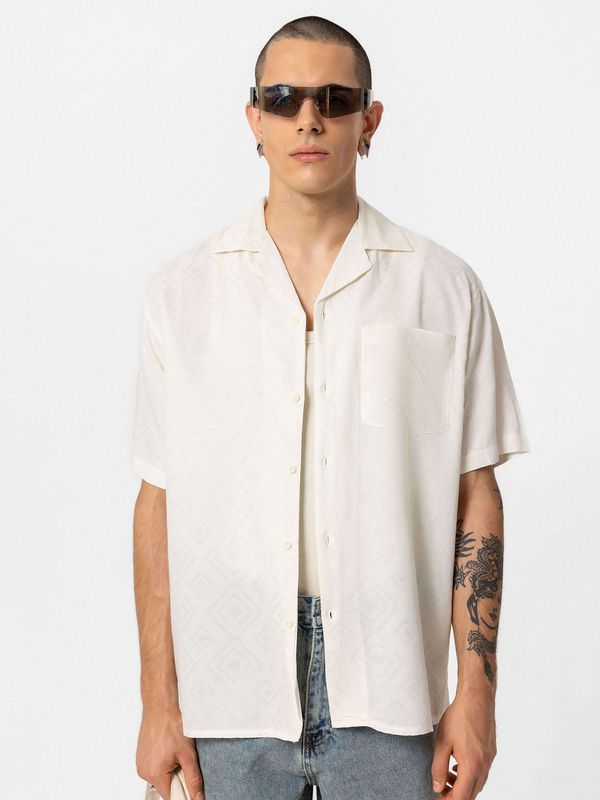 VAMOS CLO VAMOS CLO Košulja 'Bellevue'  ecru/prljavo bijela