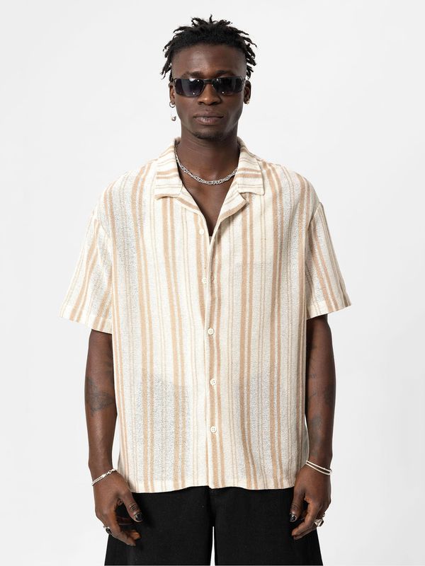 VAMOS CLO VAMOS CLO Košulja  bež / bijela