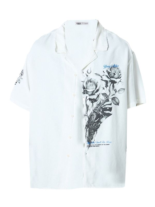 VAMOS CLO VAMOS CLO Košulja  bijela / prljavo bijela