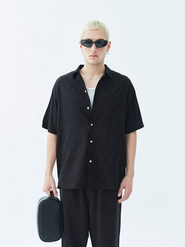 VAMOS CLO VAMOS CLO Košulja 'Birmingham'  crna