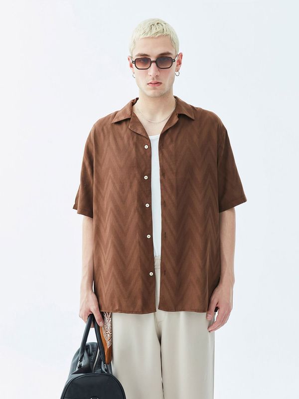 VAMOS CLO VAMOS CLO Košulja 'Birmingham'  smeđa