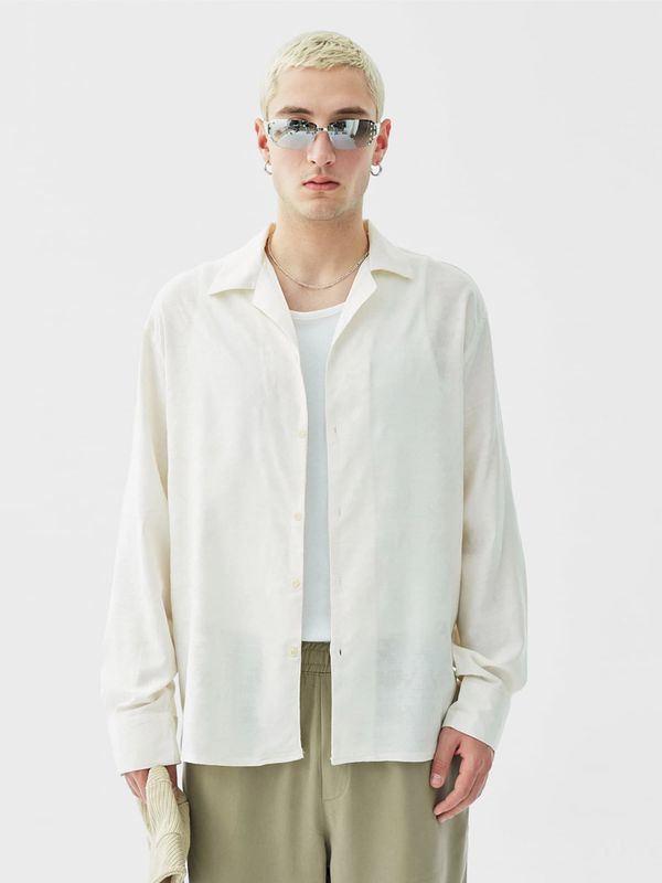 VAMOS CLO VAMOS CLO Košulja 'BOERNE'  ecru/prljavo bijela